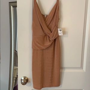 Charolette Russe orange dress